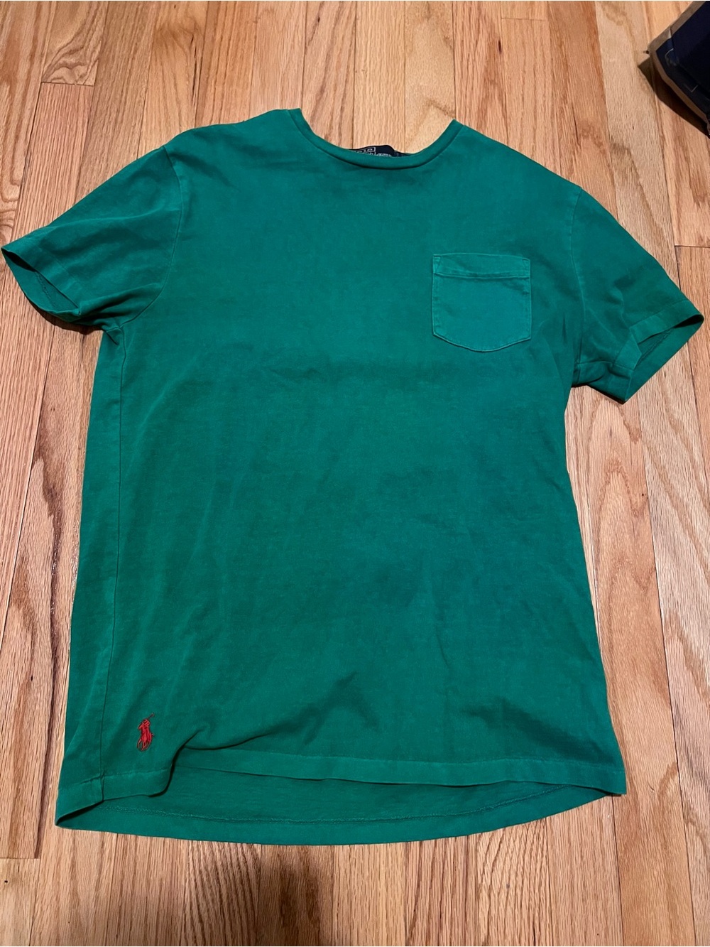 Polo by Ralph Lauren Emerald Green Short-Sleeve Pocket Tee